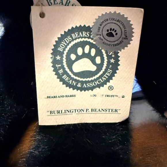 Vintage 20th Anniversary Boyds Bear - Picture 6 of 7